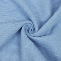 Ткань Футер 3-х нитка, Петля, цвет Светло-Голубой (на отрез)  в Сарове
