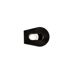 Зажим для шнура 4 мм KL цвет Чёрный + Белый (поштучно)  в Сарове