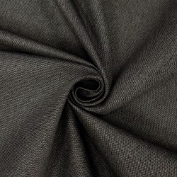 Ткань Рогожка (мебельная), цвет Тёмно-Серый (на отрез)  в Сарове