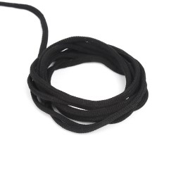 Шнур для одежды 4,5 мм,  Чёрный   в Сарове