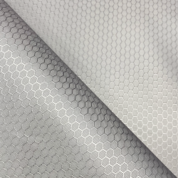 Ткань Оксфорд 300D PU Рип-Стоп СОТЫ, цвет Светло-Серый (на отрез)  в Сарове
