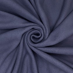 Ткань Флис Односторонний 130 гр/м2, цвет Темно-серый (на отрез)  в Сарове