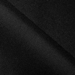 Прорезиненная ткань Оксфорд 600D ПВХ, Черный (на отрез)  в Сарове