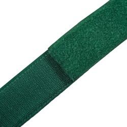 Контактная лента 40мм (38мм) цвет Зелёный (велькро-липучка, на отрез)  в Сарове