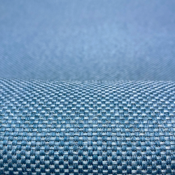 Ткань Блэкаут для штор светозатемняющая 85% &quot;Рогожка Синяя&quot; (на отрез)  в Сарове