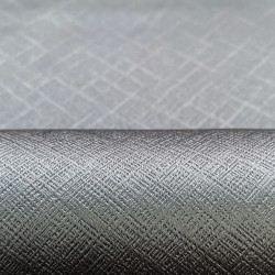 Ткань Блэкаут для штор светозатемняющая 100% &quot;Орнамент Серый&quot; (на отрез)  в Сарове