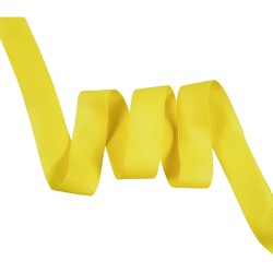 Окантовочная лента-бейка, цвет Жёлтый 22мм (на отрез)  в Сарове