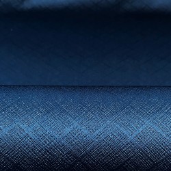 Ткань Блэкаут для штор светозатемняющая 100% &quot;Орнамент Синий&quot; (на отрез)  в Сарове
